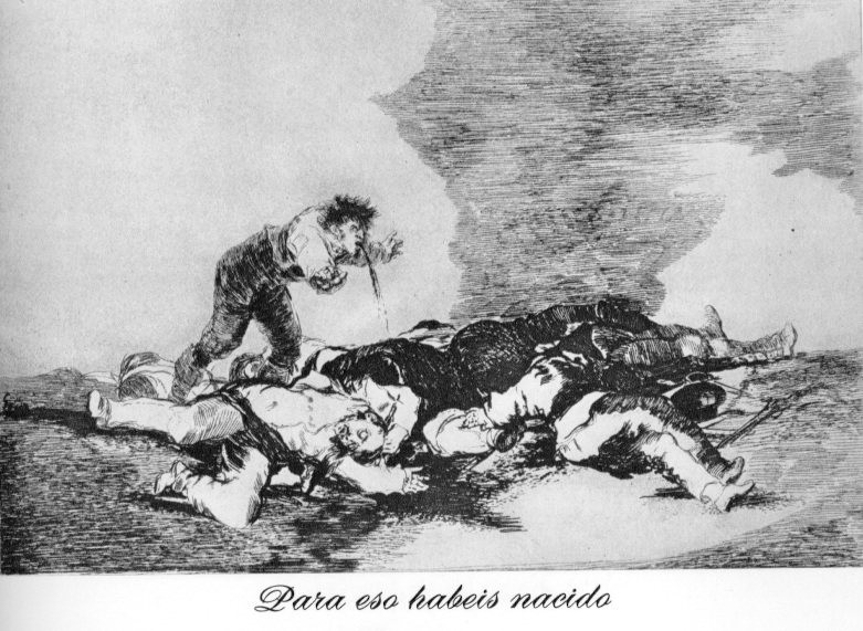 Was it for this that you were born?, Goya, Disasters of War 12