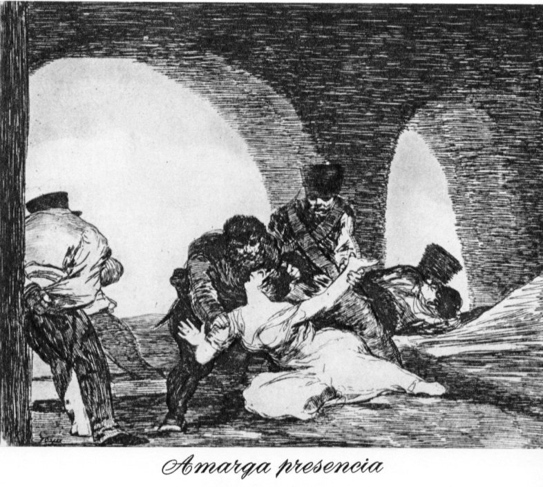 Bitter presence, Goya, Disasters of War 13