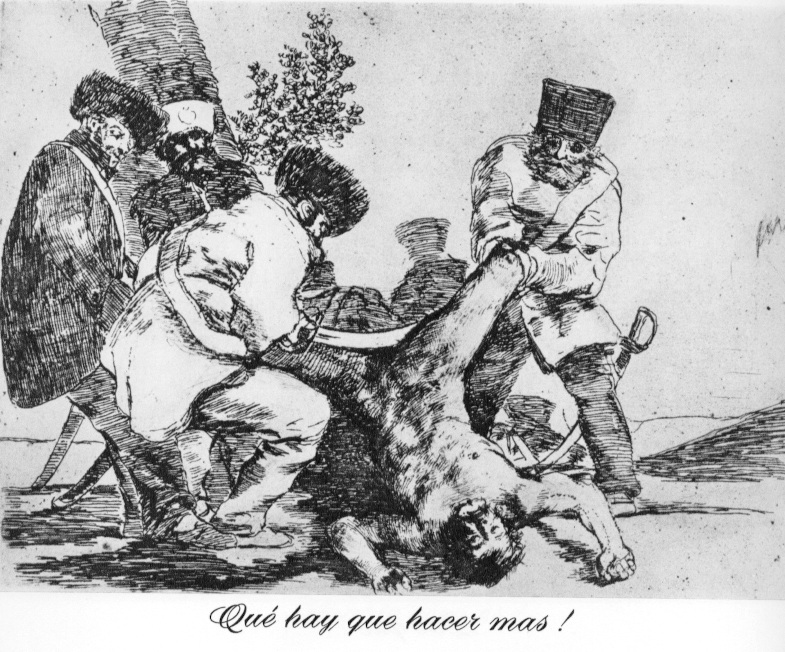 What more is there to do?, Goya, Disasters of War 33