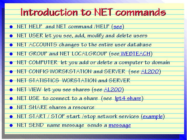 Introduction to Commands