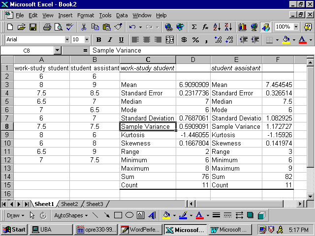 Pooled Variance Calculator In Excel