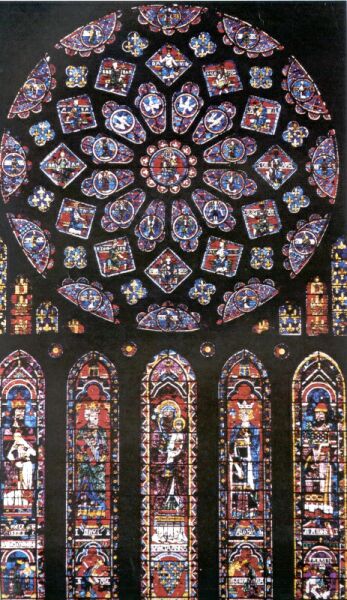 Life of the Virgin, 12th century, Chartres Cathedral