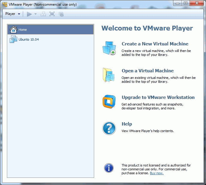 vmware player 6.0.7