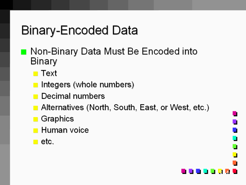 BinaryEncoded Data