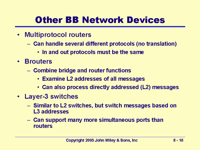 Other BB Network Devices