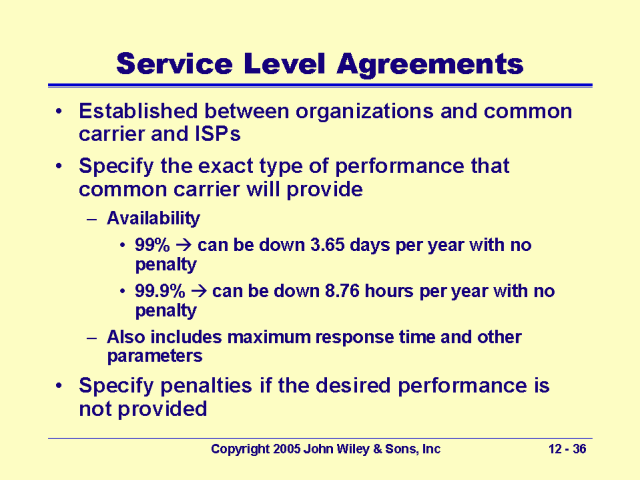 service-level-agreements