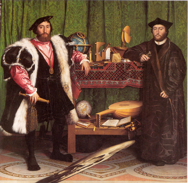 Holbein, The Ambassadors, 1533