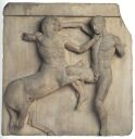 Centaur and Lapith, Parthenon metope, c.450b.c.