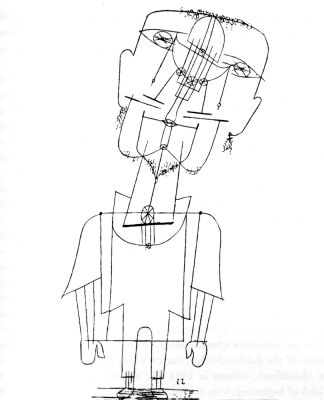 Klee, Self-Portrait, 1922