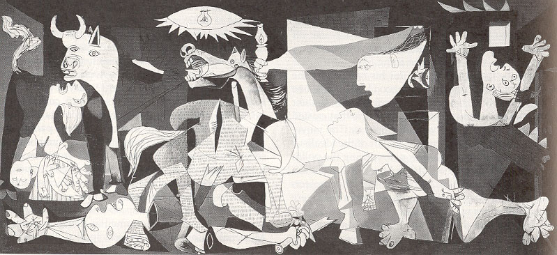 Picasso, Guernica, 349.3 x 776.6 cm