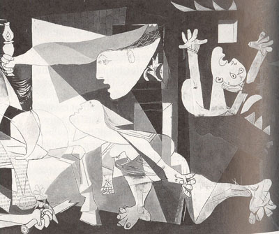 Picasso, Guernica detail, 349.3 x 776.6 cm