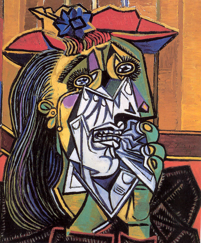 Picasso, Weeping Woman, 59.7 x 48.9 cm