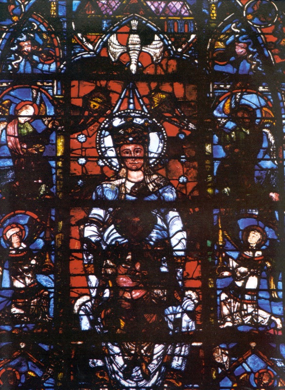 Mary our queen, 12th century, Chartres cathedral