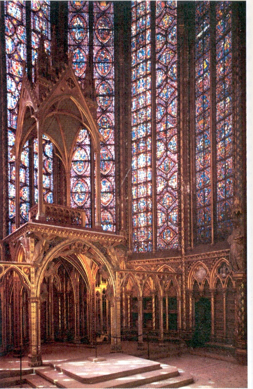 St Chapelle, 13th century, 