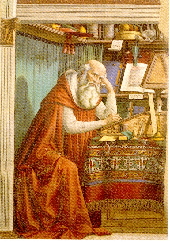 Ghirlandaio, St. Jerome in His Study, 1480