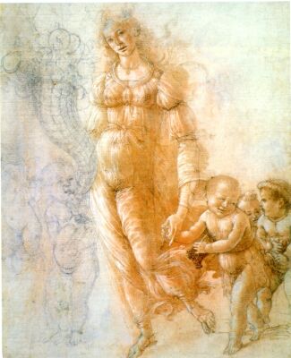 Botticelli, Allegory of Abundance, c.1480