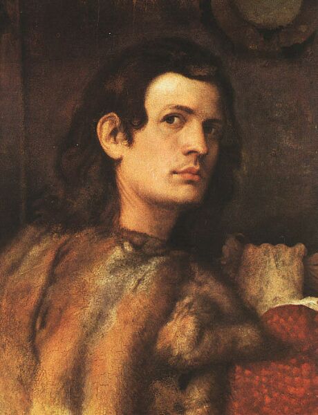 Titian, Portrait of a Man, 1512-1513, Pinakothek, Munich