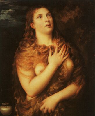 Titian, Mary Magdalene, 1553, Pitti Palace, Florence