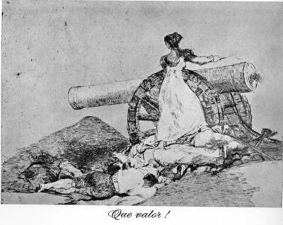 What courage!, Goya, Disasters of War 7