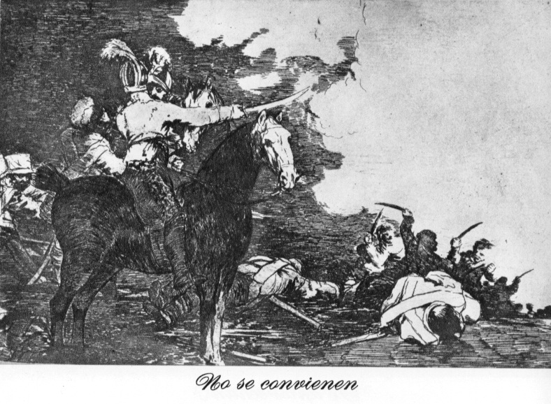 They do not agree, Goya, Disasters of War 17