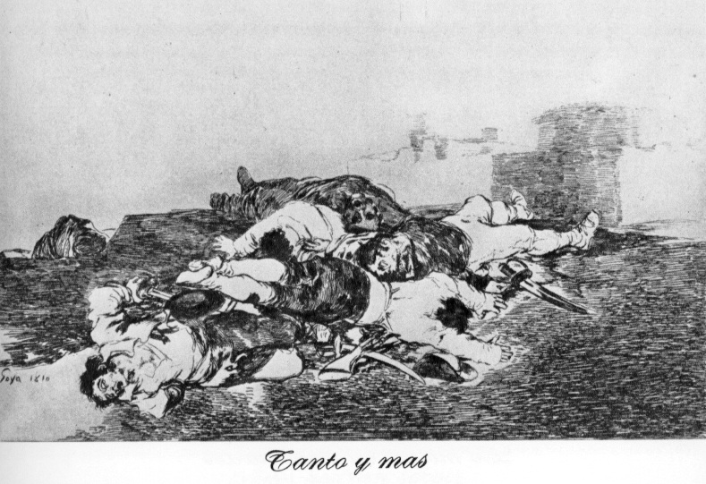 So much and even more, Goya, Disasters of War 22