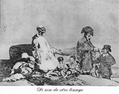 Do they belong to another race?, Goya, Disasters of War 61