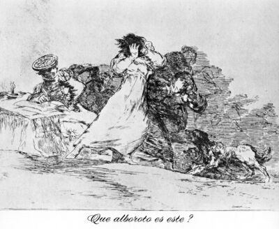 What is all that noise about?, Goya, Disasters of War 65