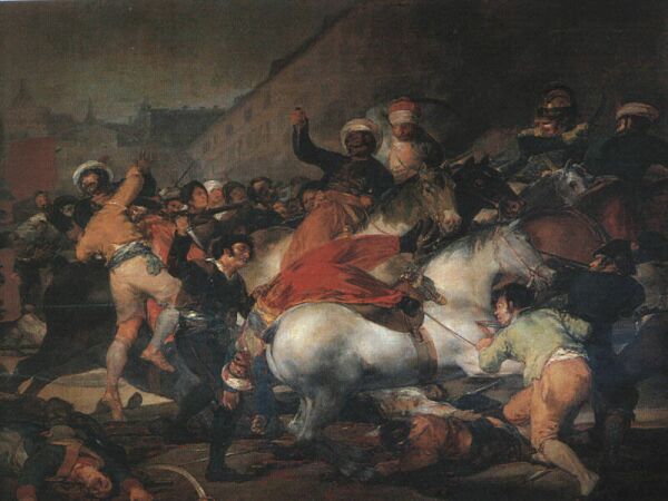 Goya, Secondof May, 1808, Prado, Madrid