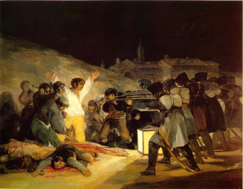 Goya, Third of May, 1808, Prado, Madrid