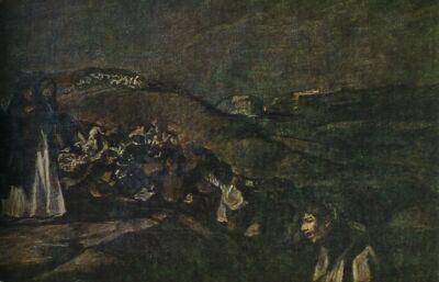 Goya, Pilgrimage of San Isidro (1/2), 1820-23, Prado Museum, Madrid