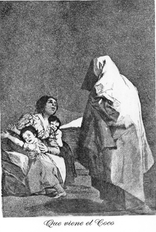 Goya, Here comes the bogey-man, Capricho 2