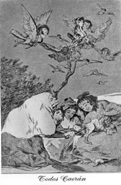 Goya, all will fall, Capricho 18