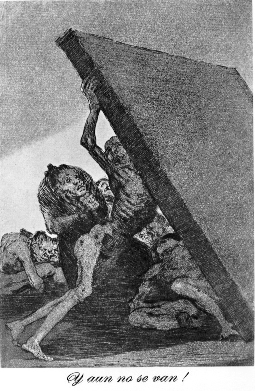 Goya, And still they will not go! Capricho 59