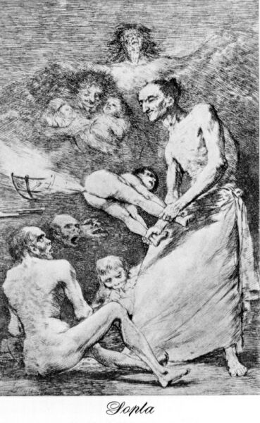 Goya, she blows, Capricho 69