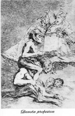 Goya, Vows of devotion Capricho 70